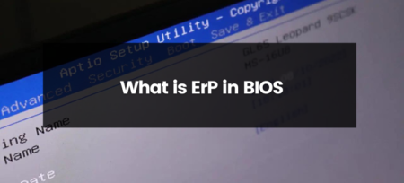 What is ErP in BIOS?