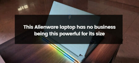 This Alienware Laptop Defies Expectations with Unmatched Power and Portability