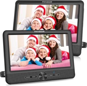 FANGOR 10’’ Dual Car DVD