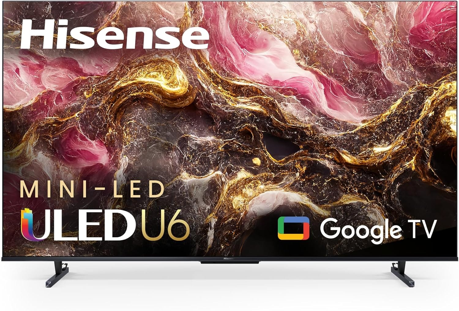 Hisense 65-Inch Class U6 Series Mini-LED ULED 4K