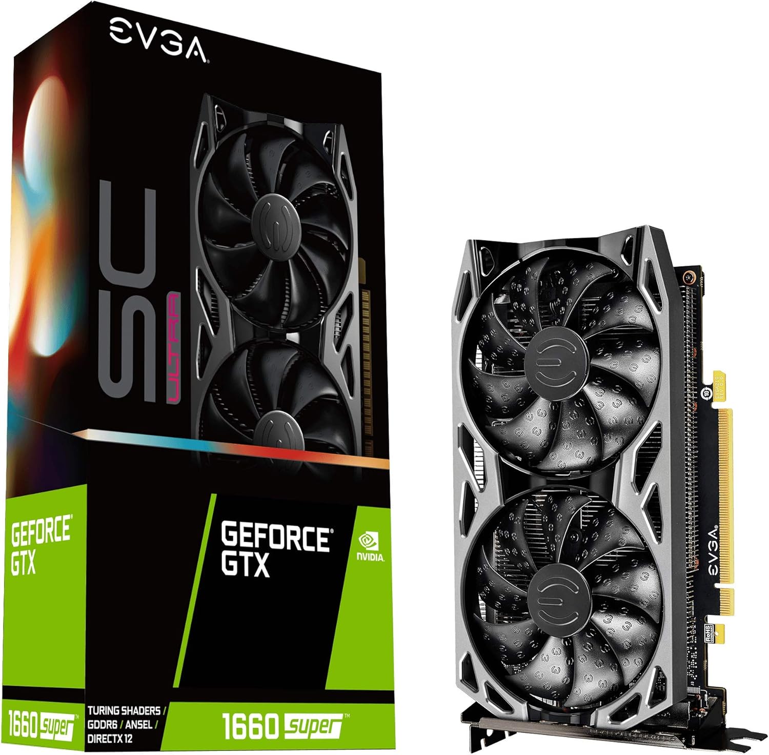 EVGA 06G-P4-1068-KR GeForce GTX 1660 Super